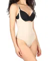 Memoi Women's Braless Sculpted Shapewear Bodysuit With Brief In Nude