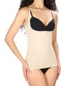 Memoi Women's Braless Sculpted Shapewear Camisole In Nude
