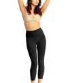 Memoi Plus Size High-waist Seamless Control Shapewear Leggings In Black
