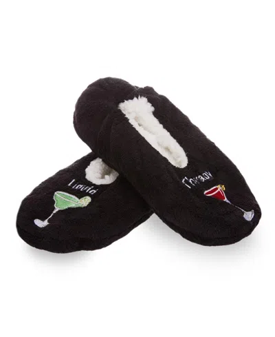 Memoi Women's Liquid Therapy Slippers In Black