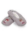 Memoi Women's Stay Wild Slippers In Gray