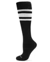 Memoi Women's Unisex Knee High Cotton Blend 15-20mmhg Graduated Compression Socks Wfc1520-1101