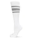 Memoi Women's Unisex Knee High Cotton Blend 15-20mmhg Graduated Compression Socks Wfc1520-1101 In Brown