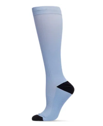 Memoi Women's Unisex Solid Nylon 15-20mmhg Graduated Compression Socks Uoy07412