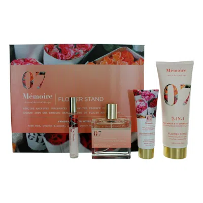 Memoire Archives Flower Stand By , 4 Piece Gift Set For Unisex In Multi