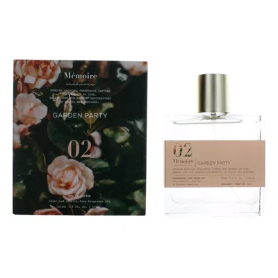 Memoire Archives Garden Party By , 3.4 oz Edp Spray For Unisex In Multi