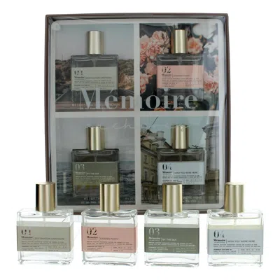 Memoire Archives Memoire By , 4 Piece Variety Gift Set For Unisex In Transparent
