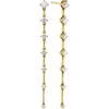 Memoire Mémoire Cadence Diamond Drop Earrings In Gold