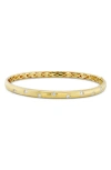 Memoire Mémoire Diamond Bangle Bracelet In Gold