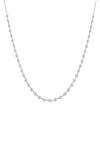 Memoire Mémoire Serena Diamond Station Necklace In Gold