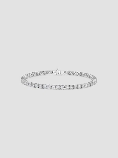 Memoire Women's 18k White Gold & 5.77-6.04 Tcw Diamond Tennis Bracelet