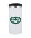 Memory Company New York Jets Team Logo 12 oz Slim Can Holder In White