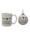 Memory Company The  Kansas Jayhawks Holiday Ornament Mug Set In No Color