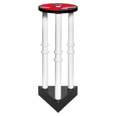 Pre-owned Memphis Milano "bombay" Entrance Table - Tall Table By Nathalie Du Pasquier In Gray