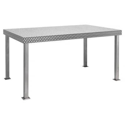 Pre-owned Memphis Milano Ettore Sottsass "venezia" Postmodern Table For , 1981 In Gray