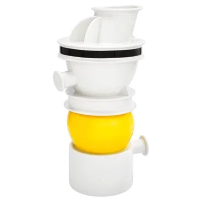 Pre-owned Memphis Milano "euphrates" Luxury Postmodern Porcelain Vase By Ettore Sottsass In White