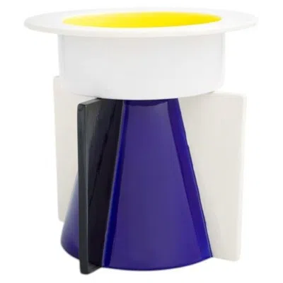 Pre-owned Memphis Milano Gerard Taylor "niger" Luxury Italian Ceramic Vase For  In Beige