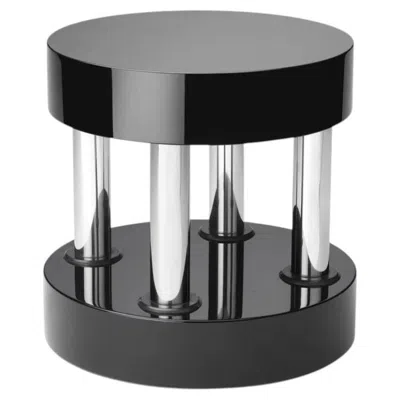 Pre-owned Memphis Milano "hyatt" Black Coffee Table / Side Table By Ettore Sottsass