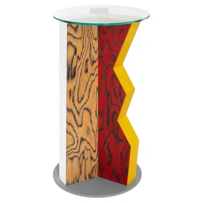 Pre-owned Memphis Milano Ivory Entrance Table - Tall Table For  By Ettore Sottsass In Beige