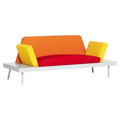 Pre-owned Memphis Milano Marco Zanini "dublin" Luxury Italian Sofa For  In Brown