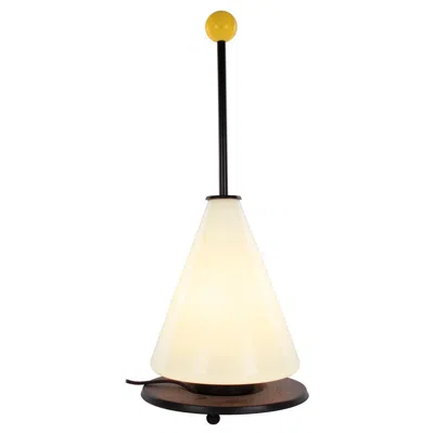 Pre-owned Memphis Milano Memphis Style Standby Lucite Lamp Germany, 1990s In White