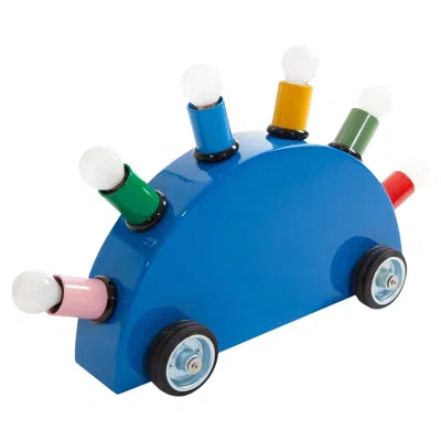 Pre-owned Memphis Milano Super Lamp, Blue By Martine Bedin