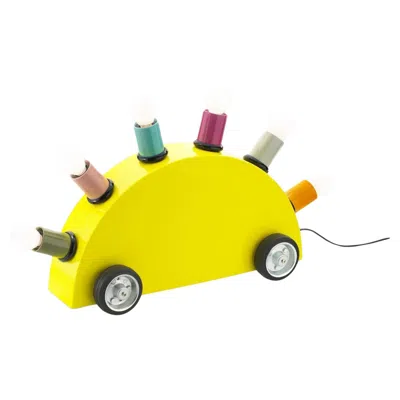 Pre-owned Memphis Milano Super Lamp, Yellow By Martine Bedin