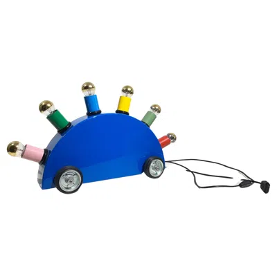 Pre-owned Memphis Milano Super Table Lamp By Martine Bedin For , Italy, 1981 In Blue