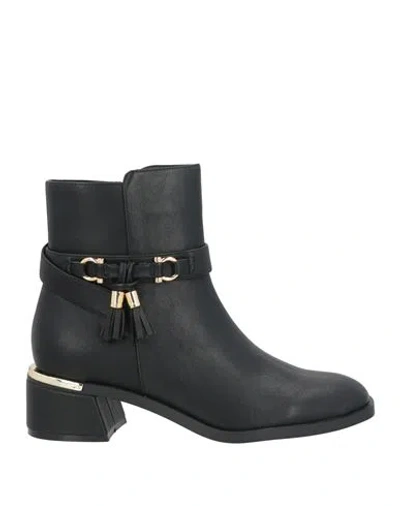 Menbur Woman Ankle Boots Black Size 8 Synthetisches Material
