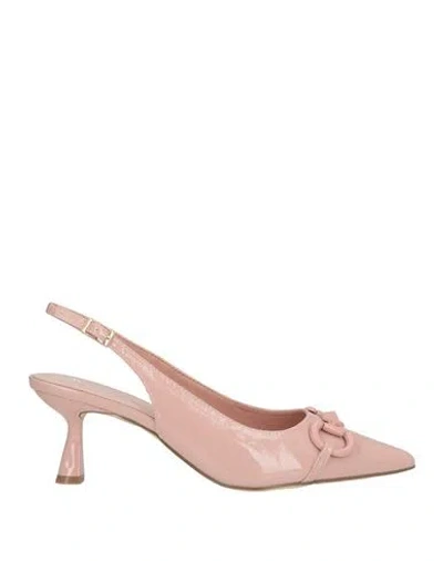 Menbur Woman Pumps Blush Size 8 Synthetic Fibers In Pink