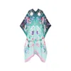 Meng Women's Green Ombre Silk Georgette Kaftan In Green