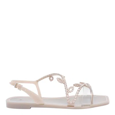 Menghi Sandals In Beige