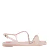 Menghi Rubber Sandals In Pink