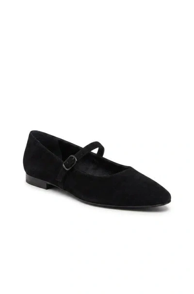 Menina Step Amelie Mary Jane Flat In Black