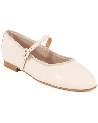 Menina Step Boheme Flat In White