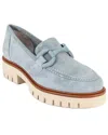 Menina Step Brava Celeste Leather Loafer