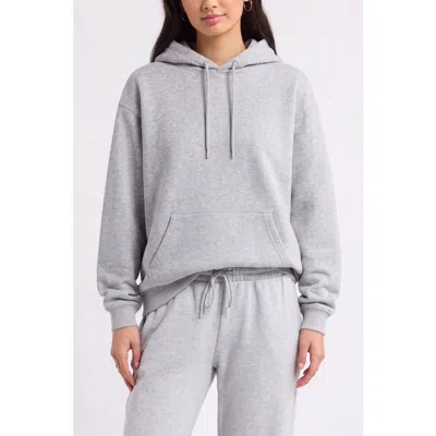 Menina Step Classic Pullover Fleece Hoodie In Blue