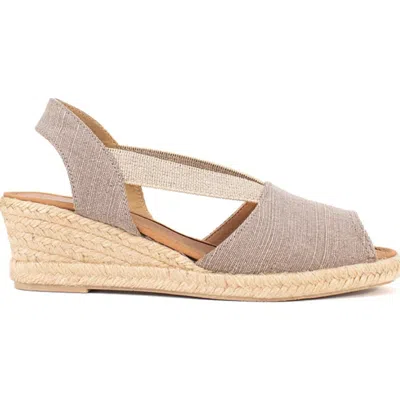 Menina Step Floirac Low Espadrille In Nude