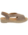 Menina Step Hamptons Espadrille In Brown