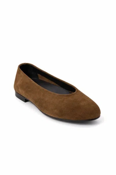 Menina Step Lucrecia Ballet Flat In Brown