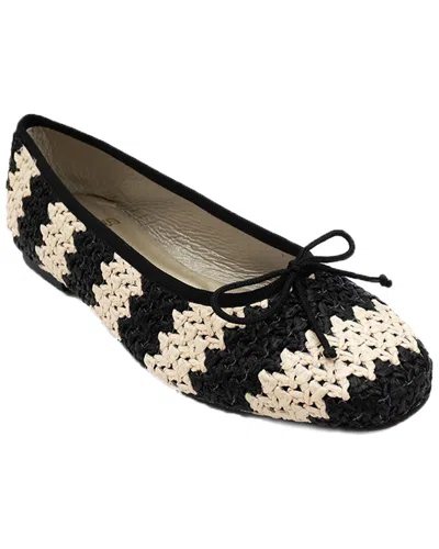 Menina Step Lucy Leather Flat In Multi