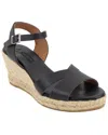 Menina Step Martell V-strap Espadrille In Black