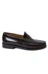 Menina Step Mila Leather Penny Loafer In Brown