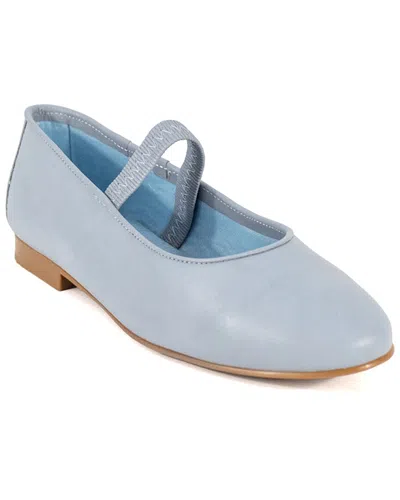 Menina Step Monique Flat In Blue