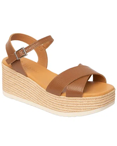 Menina Step Rita Suede Espadrille In Brown
