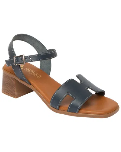 Menina Step Siena Leather Sandal In Multi