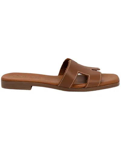 Menina Step Sorrento Sandal In Brown