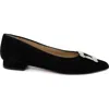 Menina Step Tiara Crystal Flat In Multi