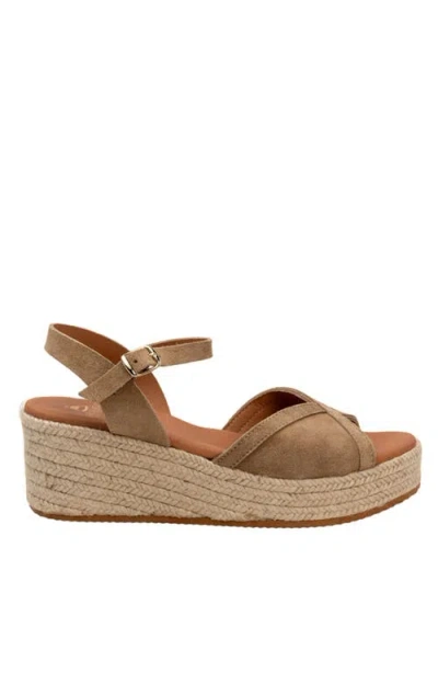 Menina Step Triana Suede Espadrille In Multi