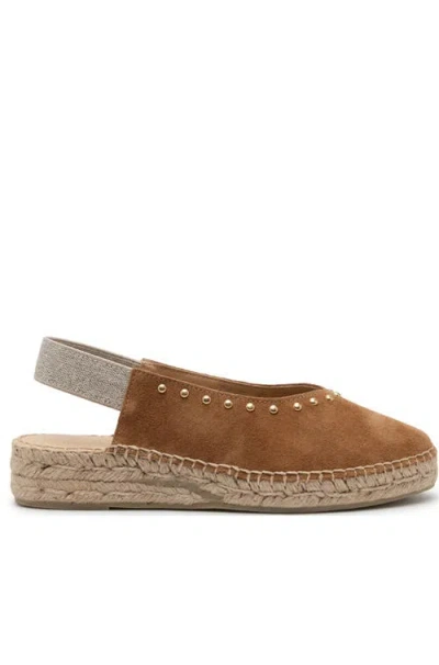 Menina Step Vayrac Espadrille Sandal In Brown